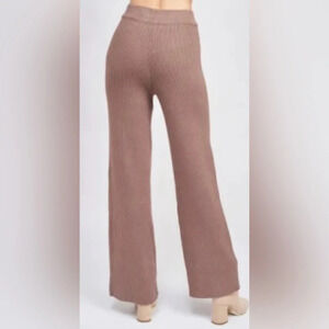 En Saison Brooklyn Wide Leg Knit Pants MEDIUM